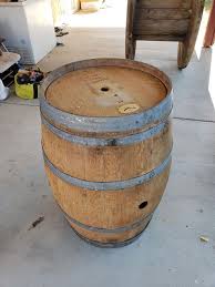 How to make a wine barrel propane fire pit. I Built A Fire Table Out Of A Recycled Wine Barrel And Wire Spool Hometalk