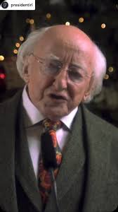 Our president @presidentirl Mr.Michael Higgins speaking heartfelt words of  wisdom. He’s a rare kind. A man or woman, can only sleep in one bed or wear  one pair of shoes at a time and eat one meal. So ...