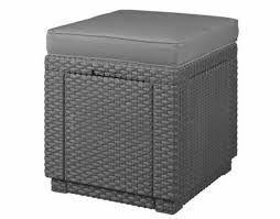 Ein herzliches hallo bei hocker kaufen! Sitzhocker Cube Anthrazit Hocker Alibert Beistelhocker Wurfel Rattanoptik 8711245128986 Gunstig Kaufen Ebay