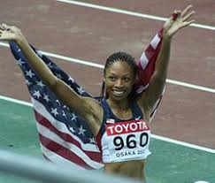 Allyson felix dropped onto her back and looked up at the sky above olympic stadium, her breath depleted but her hope of winning a medal still filling her heart. Allyson Felix Wikipedia