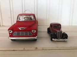 Image result for Medium Red 1955 Truck