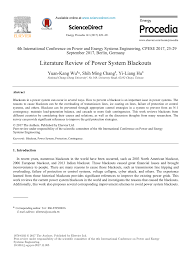 Tsann kuen enterprises was founded in 1978 in taiwan as a electrical appliances manufacturer. Pdf Literature Review Of Power System Blackouts