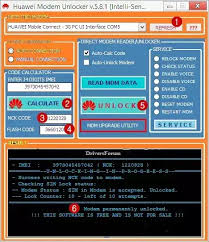 Press on the loop(detect card) to detect your modem card All Modem Unlocker Software Free Download