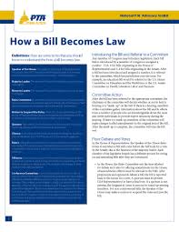 Pta Advocacy Toolkit How A Bill Becomes A Law From Introduction To Committee To Being Signed Into Law By The Presi With Images National Pta Advocacy Parents As Teachers