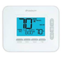 Braeburn 4030 2H/1C Programmable Thermostat with Dry Contact