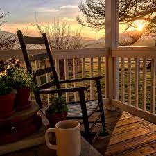 If you truly love coffee, we want to invite you to taste coastal peaks coffee. Here S To Spring Sunrises Foggy Mornings And Coffee On The Porch Happy Saturday Friends I Ll Be Taking Front Porch Decorating Country Porch Porch Decorating