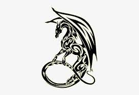 See tribal dragon tattoo stock video clips. Dragon Tattoo Designs Dragon Tattoo Stencil Tribal Dragon Tattoo Free Transparent Png Download Pngkey