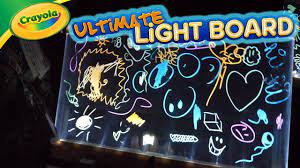 Crayola Ultimate Light Board Drawing Tablet Youtube