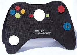 Carte D Anniversaire Pour Ado En Forme De Manette De Console De Jeu Adaptable Pour Des Cartons D Invitation L2mg La Boutique Invitation Anniversaire Garcon Carte Anniversaire Garcon Carte Invitation Anniversaire