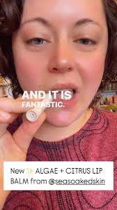 ✨ NEW & RESTOCKED PRODUCT FROM @seasoakedskin ✨ Made in Washington ❤️,  Talking head video by Salinity SeaEO Emily Wilder (with a #facefilter that  you can see glitching at times 😋). Transcript:, Good ...