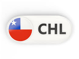 Round Button With Iso Code Illustration Of Flag Of Chile
