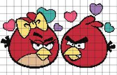 Thanks for sharing this pattern. 98 Angry Birds Ideas Angry Birds Cross Stitch Patterns Cross Stitch
