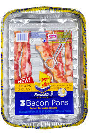 Jump to recipe grocery list favorites. Reynolds Disposable Bakeware New Bacon Pan Absorbs Grease Business Wire