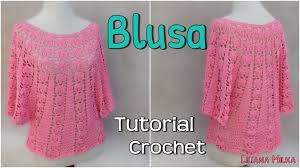 Blusas en crochet para dama. Blusa Crochet Paso A Paso Crochet