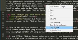 Buka sublime text 3 pilih menu. Cara Membuat Teks Halaman Web Menggunakan Kode Html Dan Css Kumpulan Tulisan