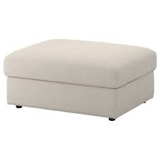 Vimle Hocker Mit Aufbewahrung Gunnared Beige Ikea Deutschland Storage Footstool Storage Ottoman Ikea