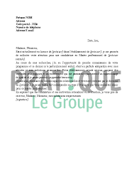 La lettre de motivation ingénieur peut être structurée de la manière suivante : Lettre De Motivation Pour Master Pro Pratique Fr