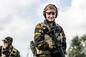 Check spelling or type a new query. Belgian Crown Princess Elisabeth Begins Her Military Training