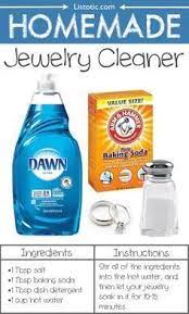 Diy How To Clean Your Wedding Ring At Home Homemade Jewelry Cleaner Diy Cleaning Products Cleaning