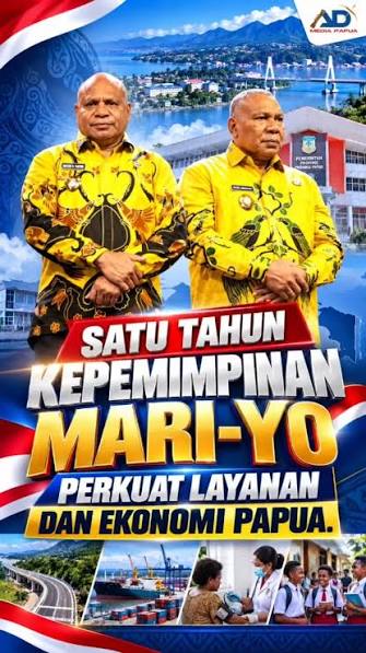 Satu Tahun MARI-YO, Fondasi Percepatan Pembangunan Papua