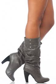 Grey Faux Leather Winter Love Calf Length Boots Cicihot Boots Catalog Women S Winter Boots Leather T Dress Boots Women Gladiator Boots Gladiator Boots Outfit