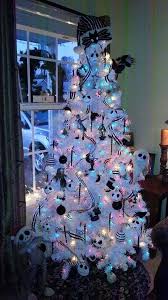 Jack Skellington Christmas Tree Nightmare Before Christmas Decorations Nightmare Before Christmas Tree Scary Christmas
