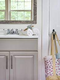 Apply primer for a smooth finish and leave it to dry overnight. Updating A Bathroom Vanity Hgtv