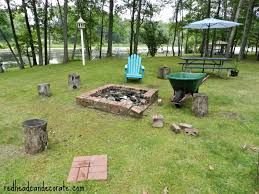 Fire pit bricks home depot. Easy Diy Fire Pit Kit With Grill Redhead Can Decorate