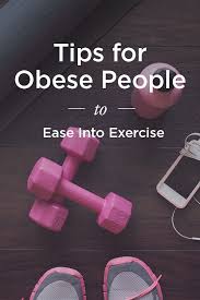 exercises for obese people ease into