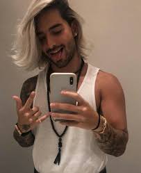 Galaxy color is an unique mixture of blue and maluma long hairstyle intended to. The Good Boys Long Hair Styles Men Hair Color Mens Hairstyles Short