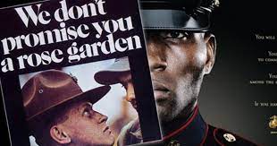 A series of recruiting posters bearing the phrase the marine corps builds men with images of marines and marine life first popped up around the time of the korean war in the 1950s. The 8 Most Iconic Marine Corps Recruiting Slogans We Are The Mighty