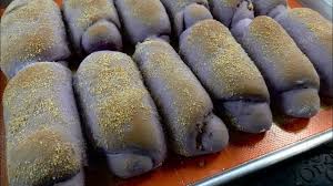 Ube Spanish Bread Youtube Spanish Bread Spanish Bread Filipino Recipe Ube