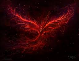 The Phoenix Rise Anka Kusu Dovmeleri Fantazi Sanati Resim Duvari