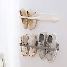 Check spelling or type a new query. Amazon Com Esdella Shoes Rack Organizer Mounted Wall Storage Shelf Shoe Holder Keeps Any Shoes Off Th Shoe Rack Organization Wall Storage Shelves Wall Storage