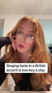 Couldn’t resist singing taste in a British accent 🤭 #singing #cover #taste  #britishaccent