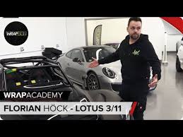 Metalizowane folie do tłoczenia i folie holograficzne dla przemysłu poligraficznego: Lotus 3 Eleven Lackschutzfolie Ppf Talk Mit Florian Von Wrapsign De Youtube