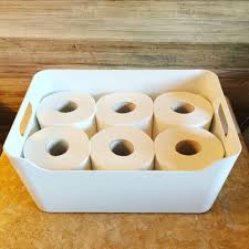 Toilet Storage Strategy Another Use For The Ikea Variera Box Toilet Storage Ikea Storage