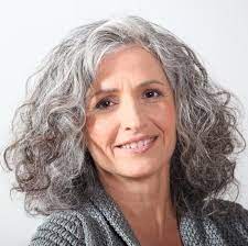 What is a pixie cut hairstyle? Curly Grey Hair Over 60 Novocom Top