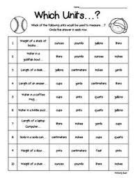 Ballpark Estimates Math Measurement Review Worksheet Pack 4 Sheets Liquid Volume Volume Worksheets Math Measurement