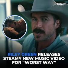 Riley Green just dropped a steamy new music video for his current single,  "Worst Way," and fans have dubbed it "Fifty Shades Of Green." 😲👀