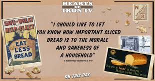 The U.S. banned pre-sliced bread in 1943