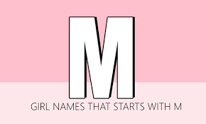 It is interesting and fun to compare the common characteristics of those whose names begin with the same letter as you and your friends! Girl Names That Start With M Urban Mamaz