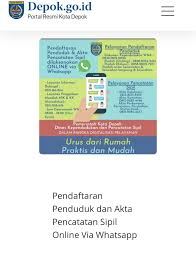 Dan 2 bulan lalu, adiknya dilahirkan di rumah sakit adihusada undaan. Berikut Jadwal Pembuatan Kk Akta Kelahiran Dan Pelayanan Catatan Sipil Via Whatsapp Di Kota Depok Literasi News