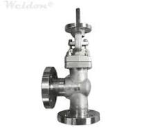 Angle Globe Valve, Bolted Bonnet, A182 F304, 2 Inch, 1500 ...
