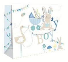 This can be a little overwhelming for some, especially if you don't attend many. Studio Line Large Gift Bag And Gift Wrap Baby Gift Boy Christening Gift Thick Paper Suitable For Baby Shower Christening Naming Day Etc Amazon De Baby