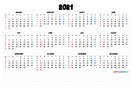 Which one are you going to use? Printable Calendar Templates 2021 Premium Templates
