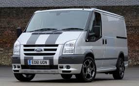 Silver With Black Stripes Might Be Nice Less Desperate Than Flames Ford Transit Van Body Kit