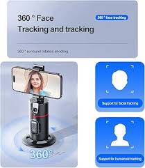 Amazon.com: FUNTELL Auto Face Tracking Phone Holder with Remote Control,  Foldable 360° Rotation Face Tracking Tripod, No App Required, Gesture  Control, Phone Tracking Tripod for Live Vlog, Video Call : Cell Phones