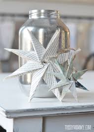 This origami money shirt from homemade gifts made easy will make any person smile. Diy Christmas Ornament Book Page Or Map Paper Star The Diy Mommy