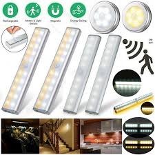 Under cabinet lighting systems offer plenty of benefits, as you will see in the comprehensive buying guide we prepared for you. Led Motion Sensor Closet Lights Wireless Under Cabinet Light Usb Battery Powered Ebay
